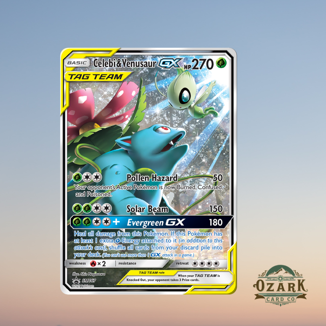 Celebi & Venusaur GX #SM167
