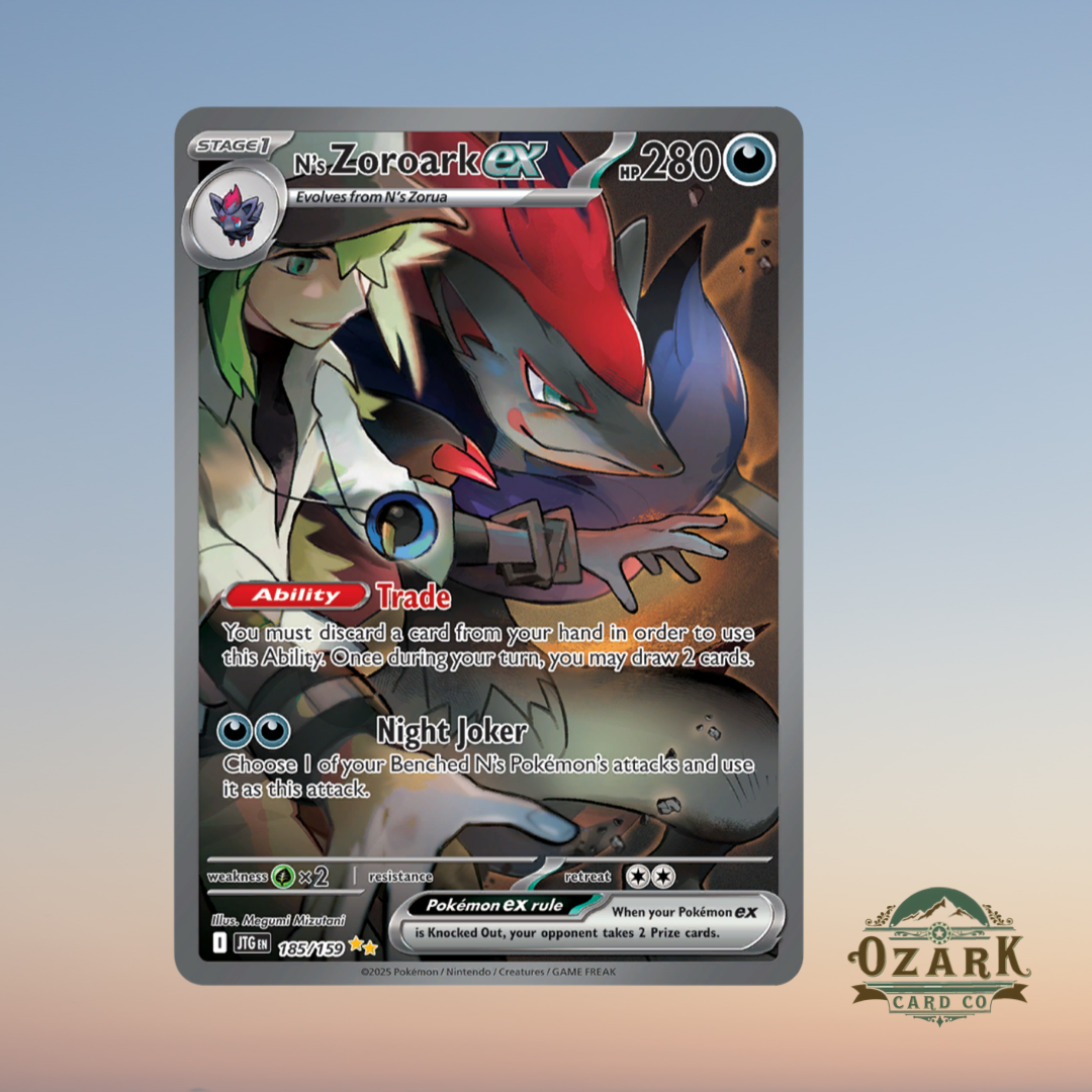 N's Zoroark ex #185